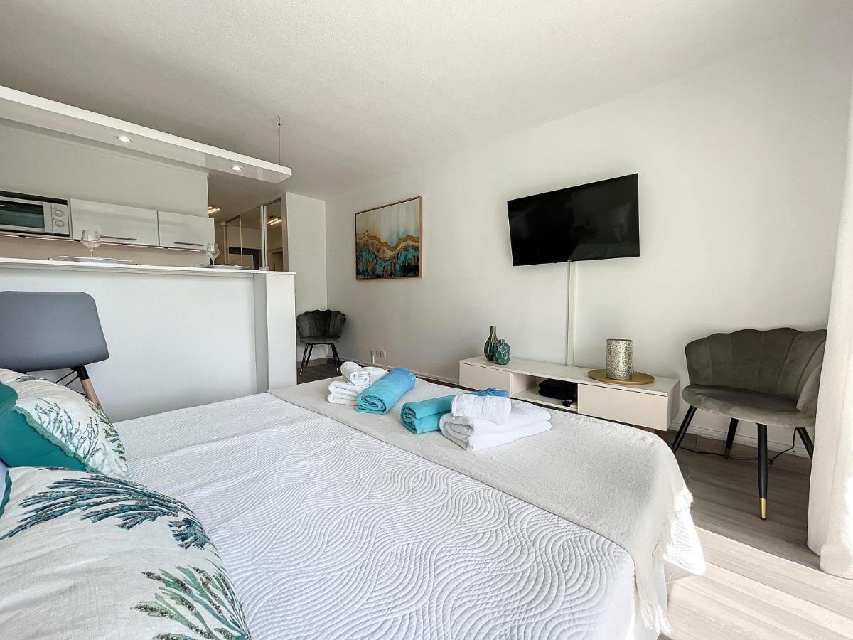 Blue Paradise Studio Avec Acces Privatif Plage Le Gosier  Eksteriør bilde