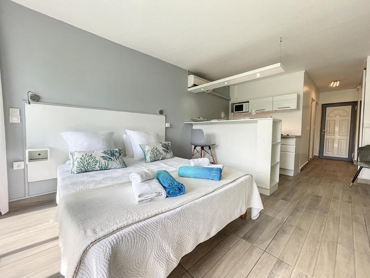 Blue Paradise Studio Avec Acces Privatif Plage Le Gosier  Eksteriør bilde