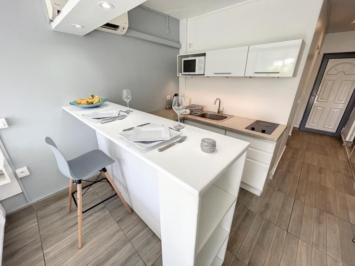 Blue Paradise Studio Avec Acces Privatif Plage Le Gosier  Eksteriør bilde