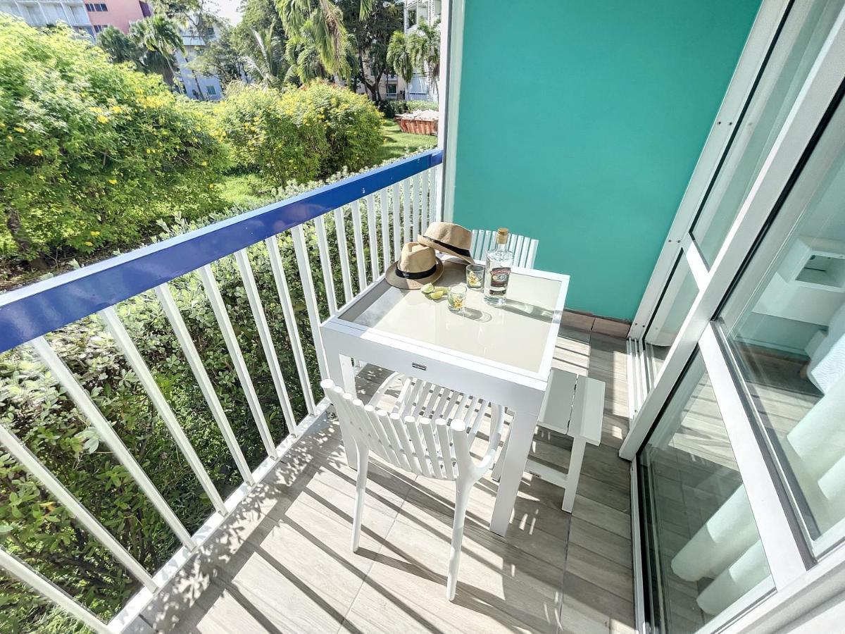 Blue Paradise Studio Avec Acces Privatif Plage Le Gosier  Eksteriør bilde